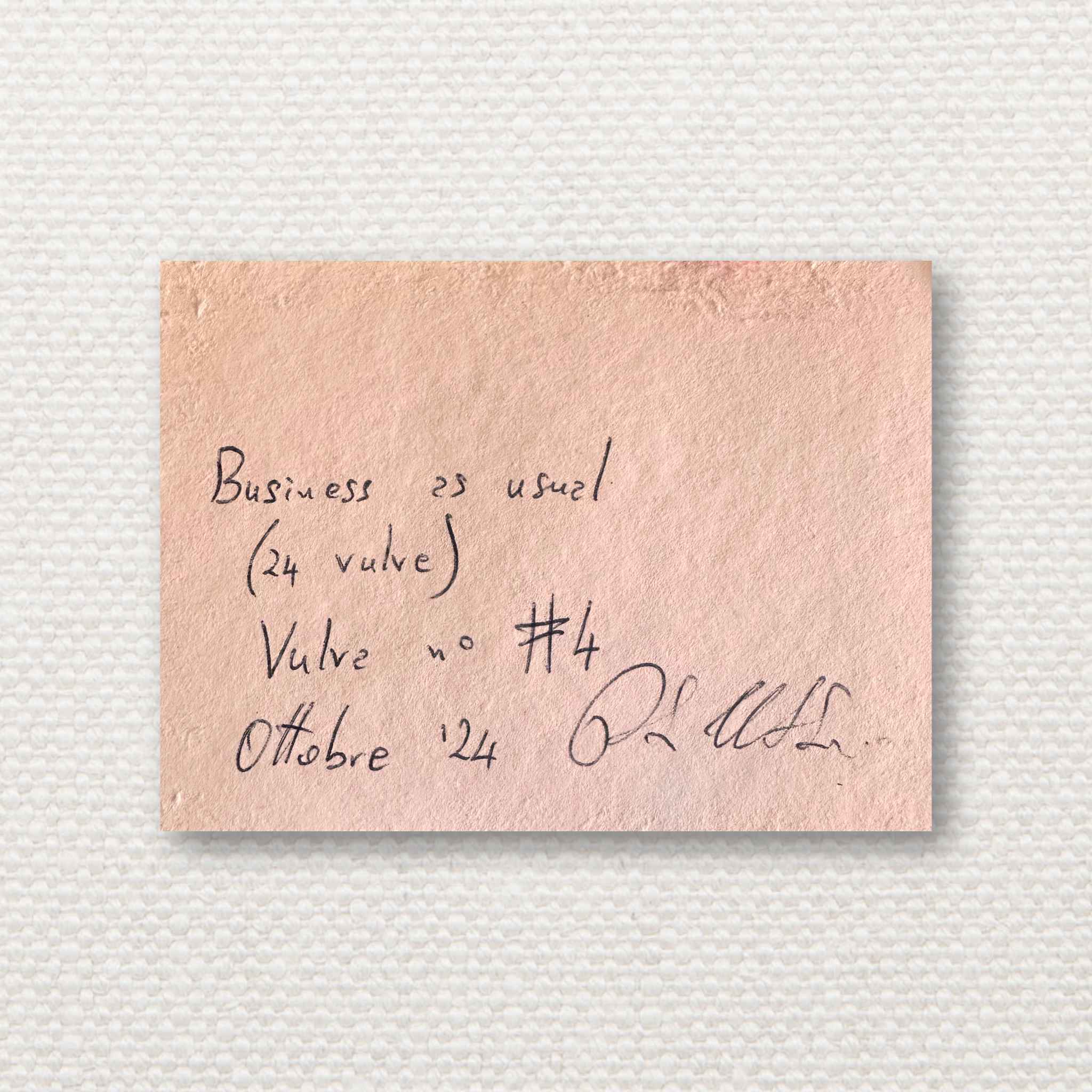 Business as Usual no. 4